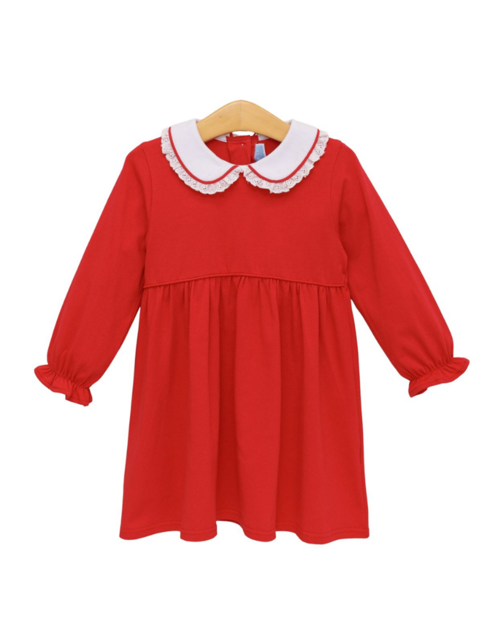 Trotter Street Kids Eleanor Dress, Red