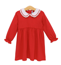 Trotter Street Kids Eleanor Dress, Red