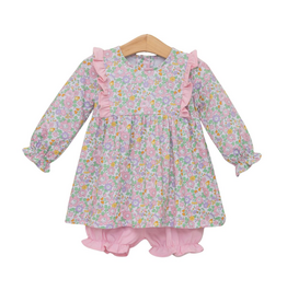 Trotter Street Kids Autumn Blooms Bloomer Set