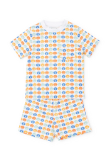 Lila + Hayes Charles Short Set, Preppy Pumpkins Cool