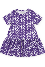 Lila + Hayes Lottie Dress, Pep Rally Purple