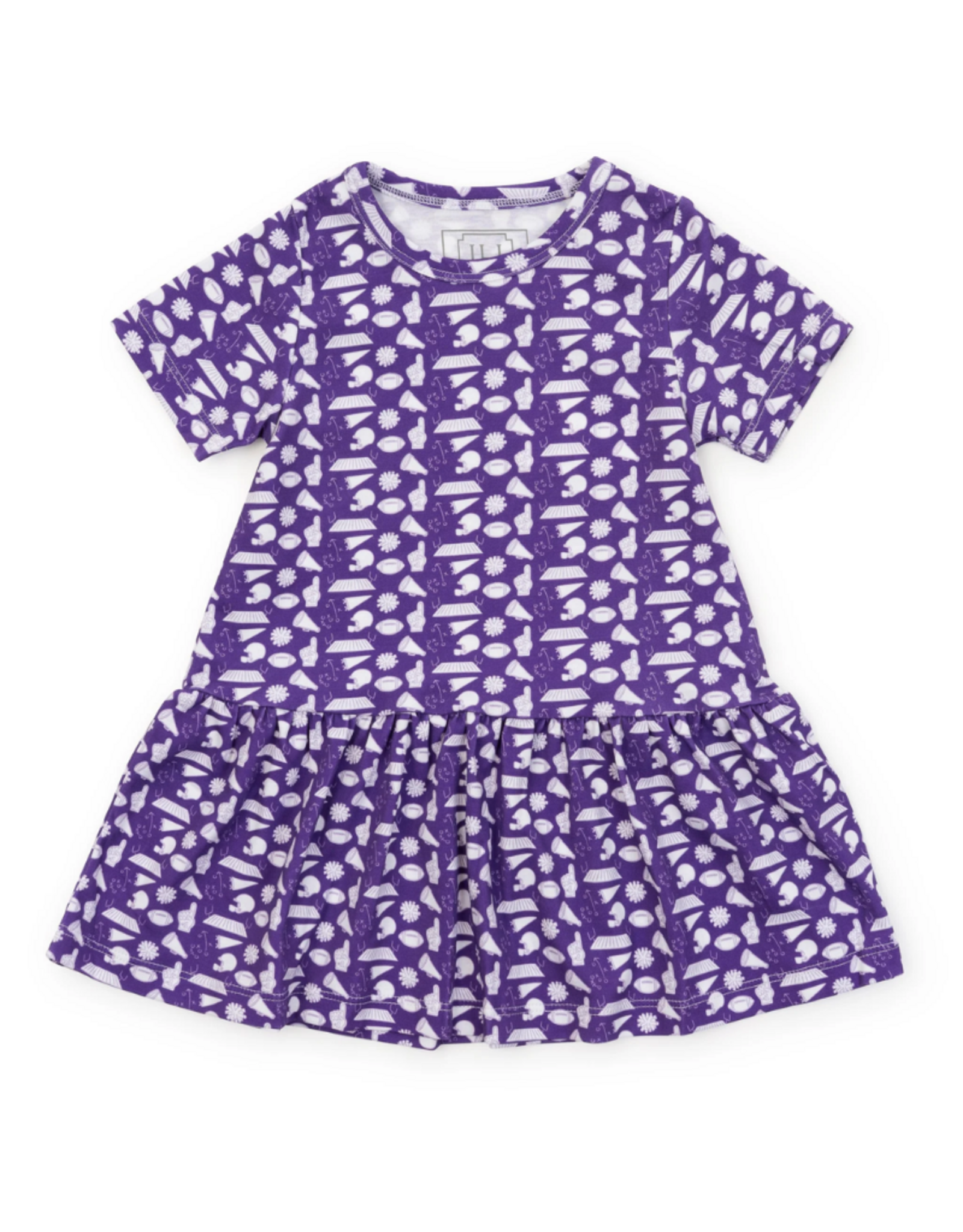 Lila + Hayes Lottie Dress, Pep Rally Purple