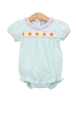 Trotter Street Kids Pumpkin Rowe Ruffle Bubble