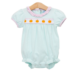 Trotter Street Kids Pumpkin Rowe Ruffle Bubble