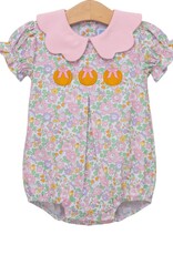 Trotter Street Kids Pumpkin Floral Bubble