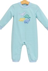 Trotter Street Kids Dino Romper, LS