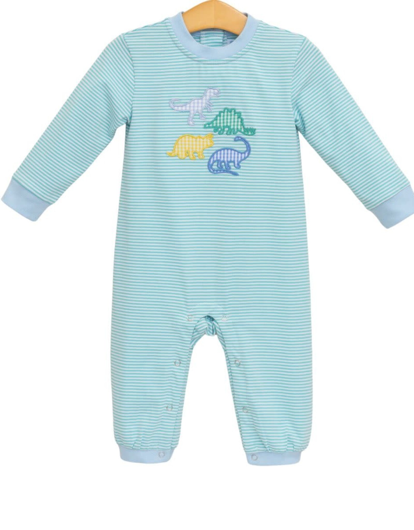 Trotter Street Kids Dino Romper, LS