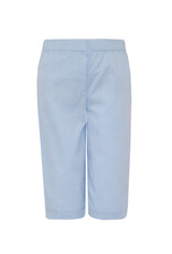 Petit Bebe Lt Blue Check Puppies Smock Pant Set