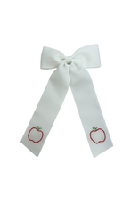 Hallie Sobie Co. Hand Stitched Bow, Apples