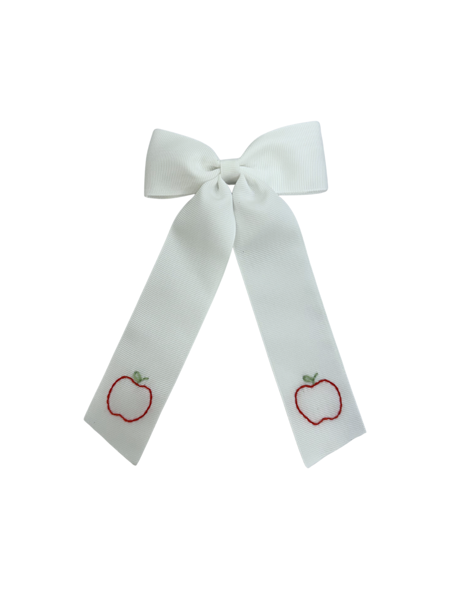 Hallie Sobie Co. Hand Stitched Bow, Apples