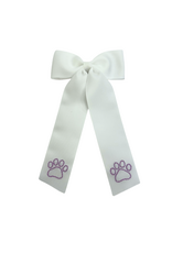 Hallie Sobie Co. Hand Stitched Bow, Tiger Paws