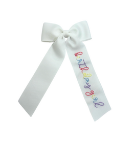 Hallie Sobie Co. Hand Stitched Bow, Birthday Girl