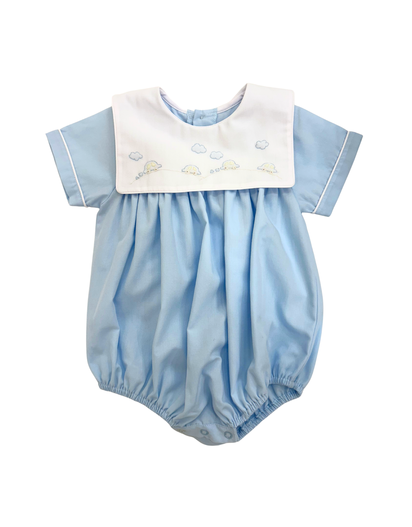 Auraluz Blue Bubble Blue Car, Square Collar