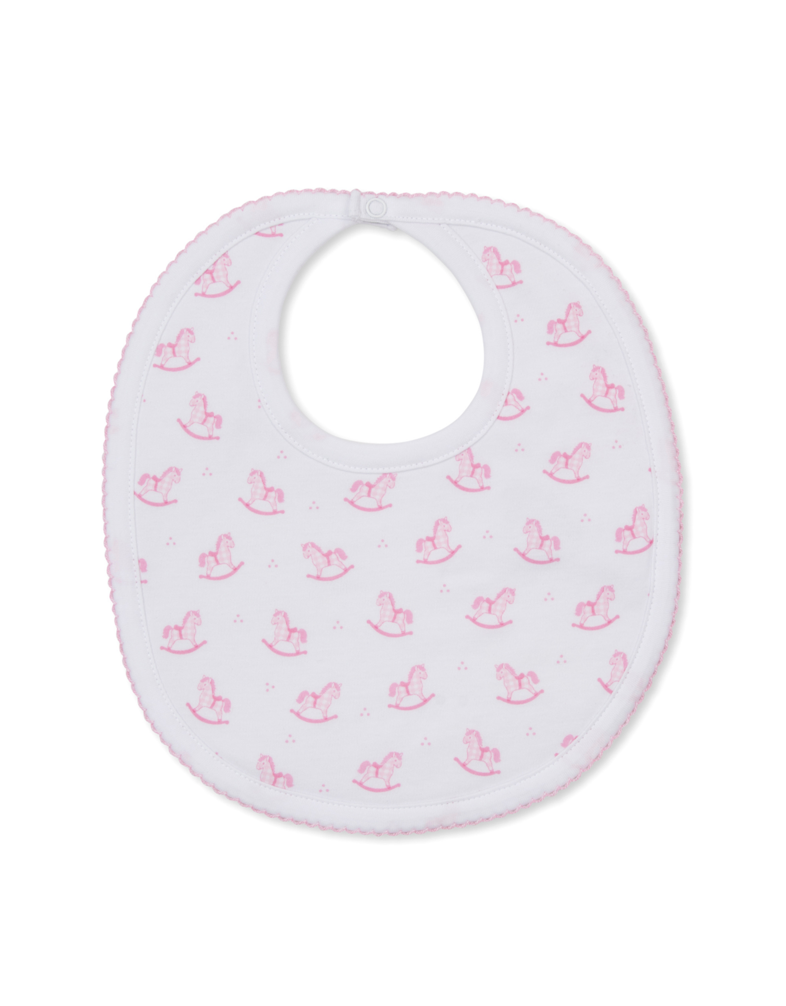 Kissy Kissy Gingham Rockers PRT Bib, Pink