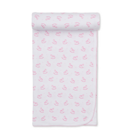Kissy Kissy Gingham Rockers PRT Blanket, Pink