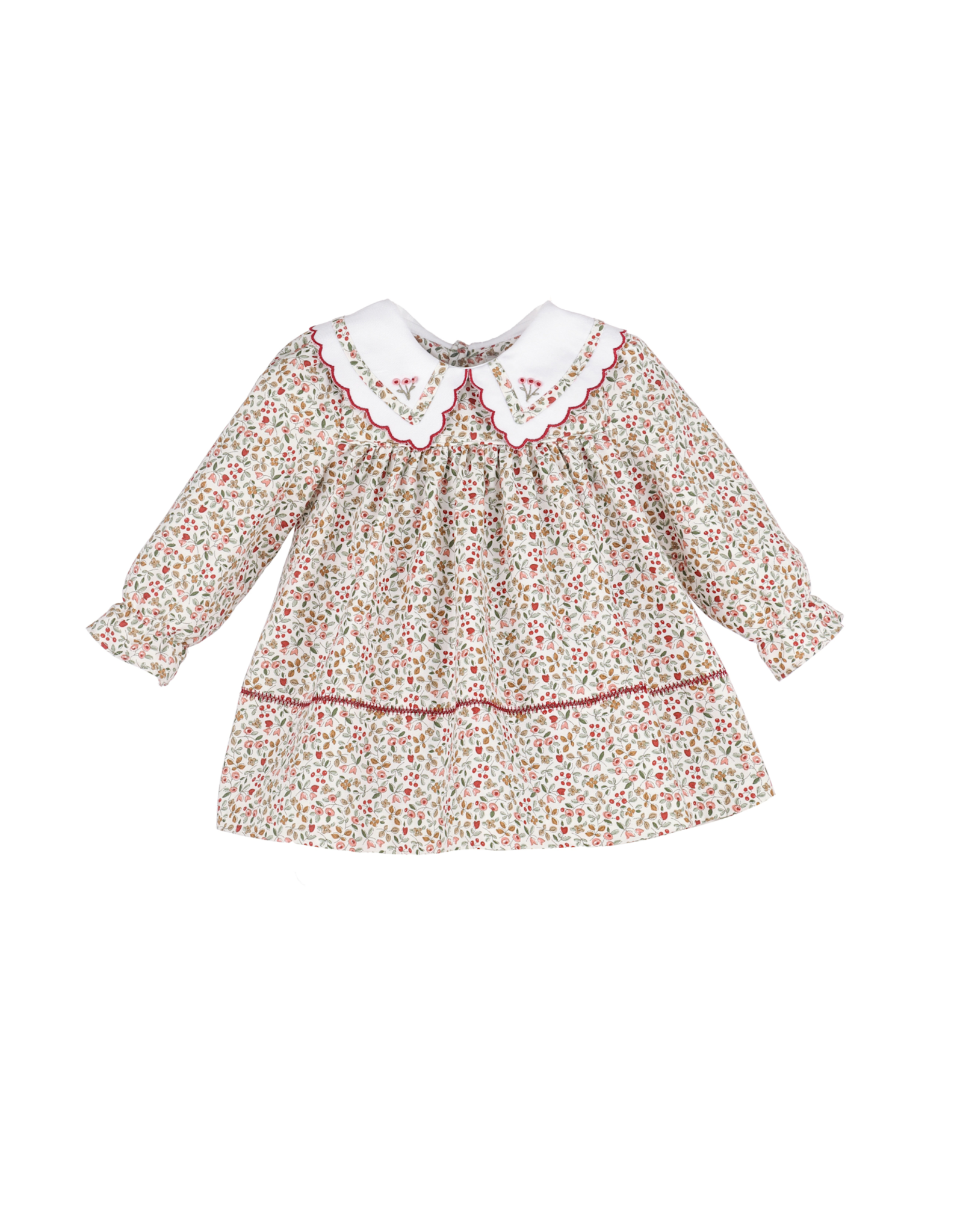 Sophie & Lucas Claret Berries Miller Dress, Red