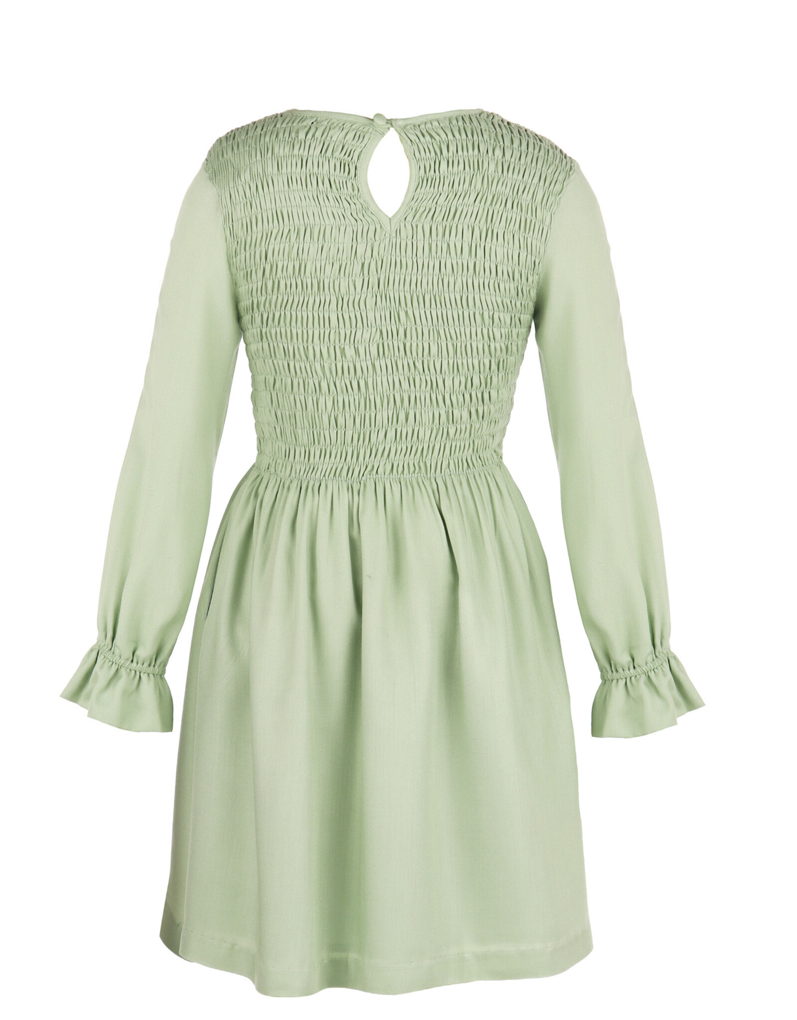 Gabby The Carla Shirred Dress, Aqua