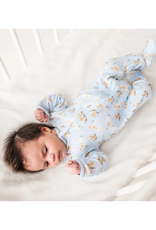 Magnolia Baby Duck and Hound Sky Zip Footie
