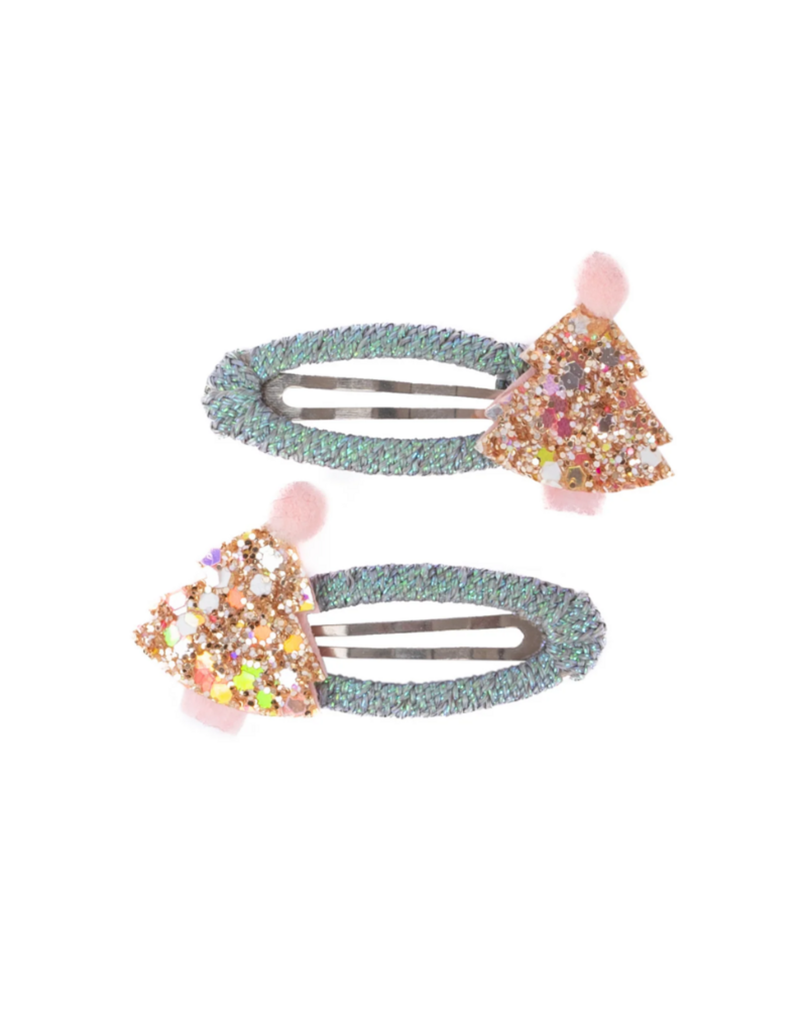 Great Pretenders Minty Christmas Holiday Hair Clips 2pc