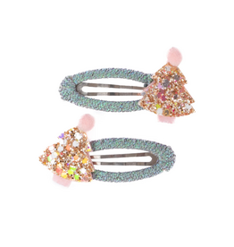 Great Pretenders Minty Christmas Holiday Hair Clips 2pc