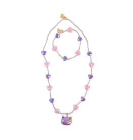 Great Pretenders Lovely Kitty Necklace/Bracelet Set