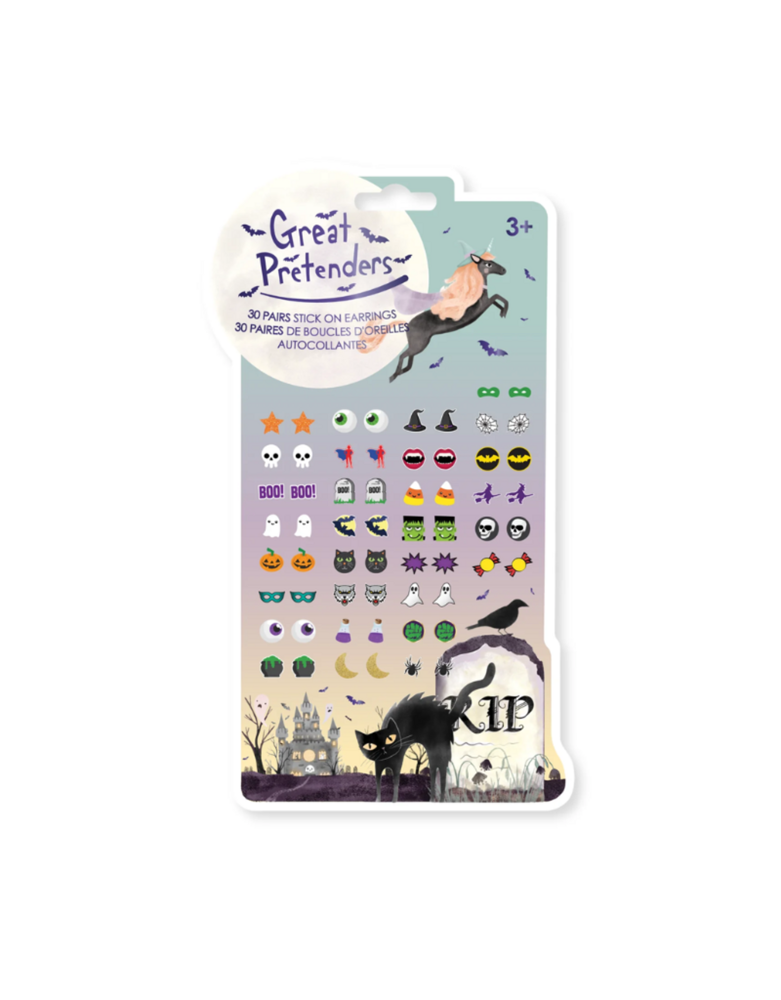 Great Pretenders Halloween Sticker Earrings