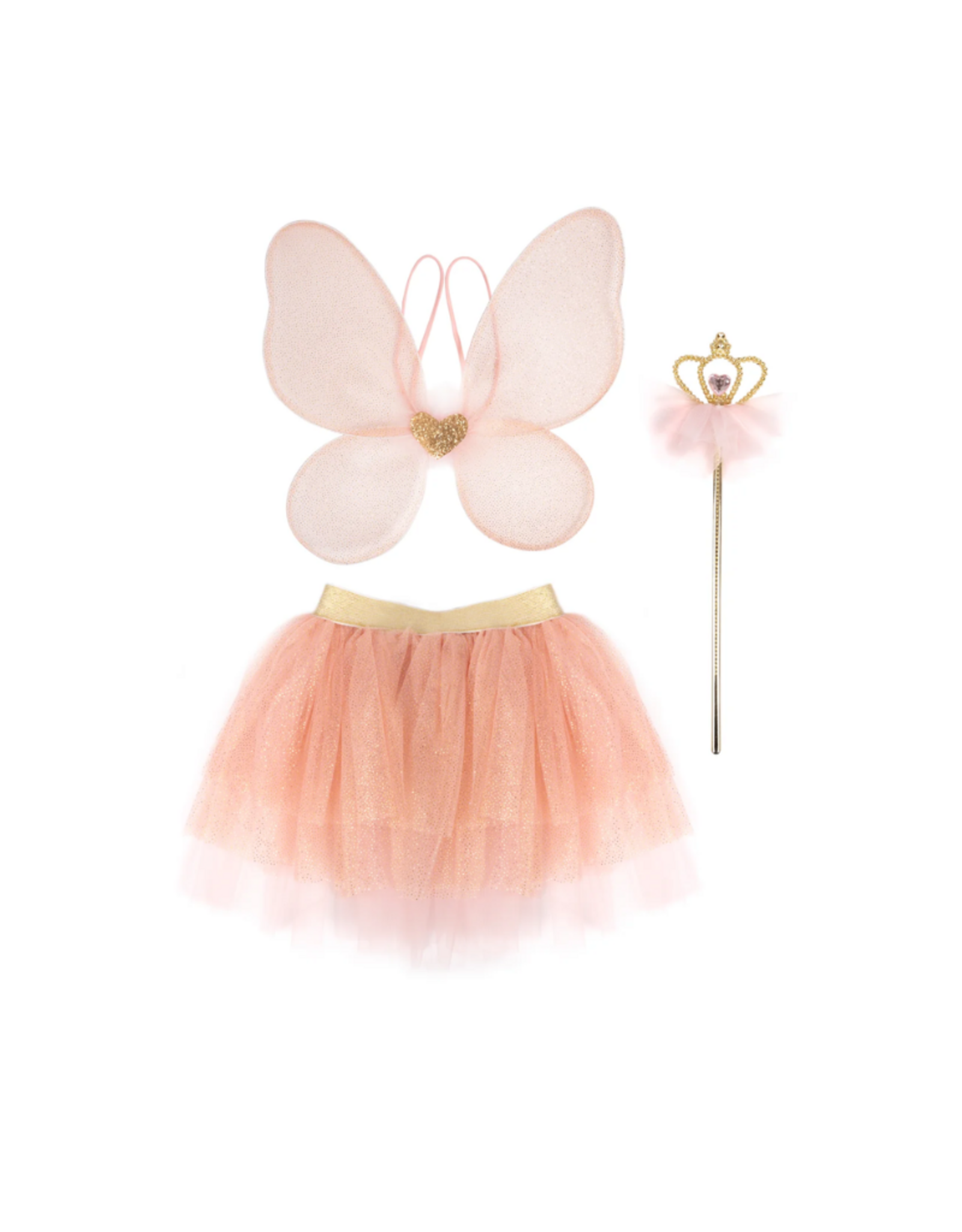 Great Pretenders Royal Fairy Princess Skirt Set, Pink 4-6