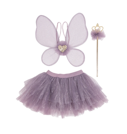 Great Pretenders Royal Fairy Princess Skirt Set, Purple 4-6