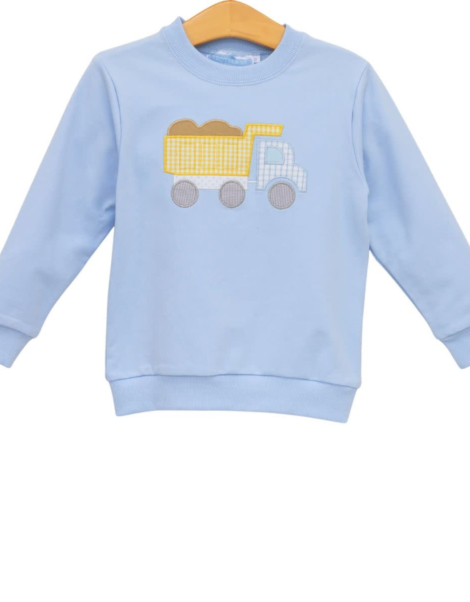 Trotter Street Kids French Terry Pullover, Dump Truck