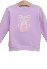 Trotter Street Kids French Terry Pullover, Ballet Shoes