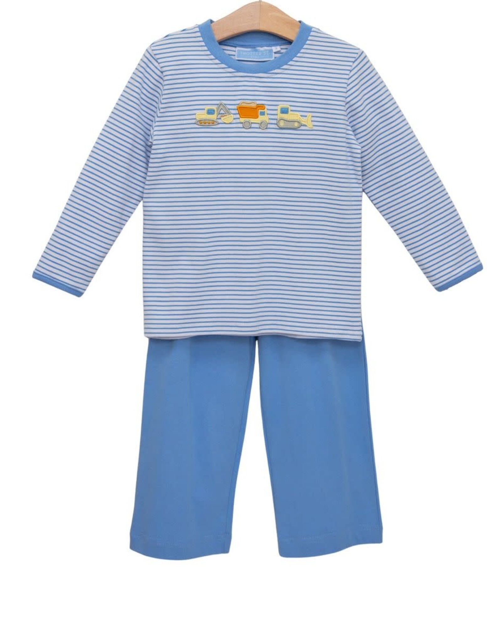 Trotter Street Kids Construction Trucks Pant Set
