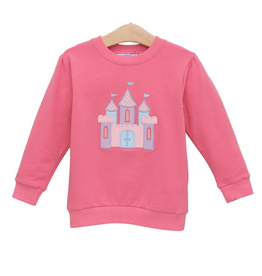 Trotter Street Kids French Terry Pullover, Castle
