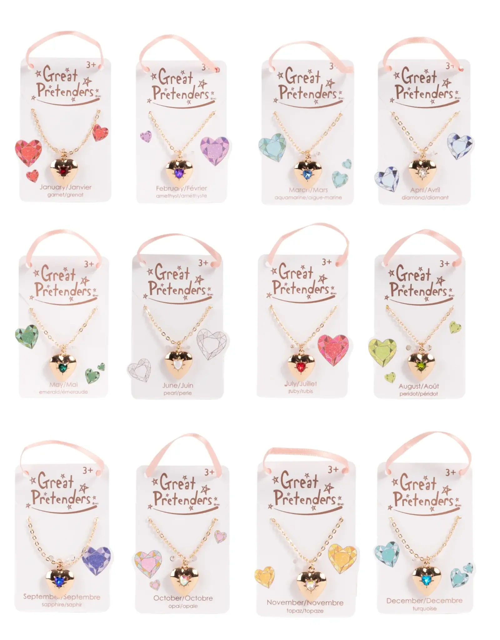 Great Pretenders Birthstone Heart Locket
