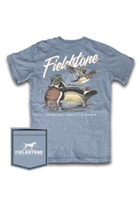 Fieldstone Woodie Takeoff SS T-Shirt, Saltwater