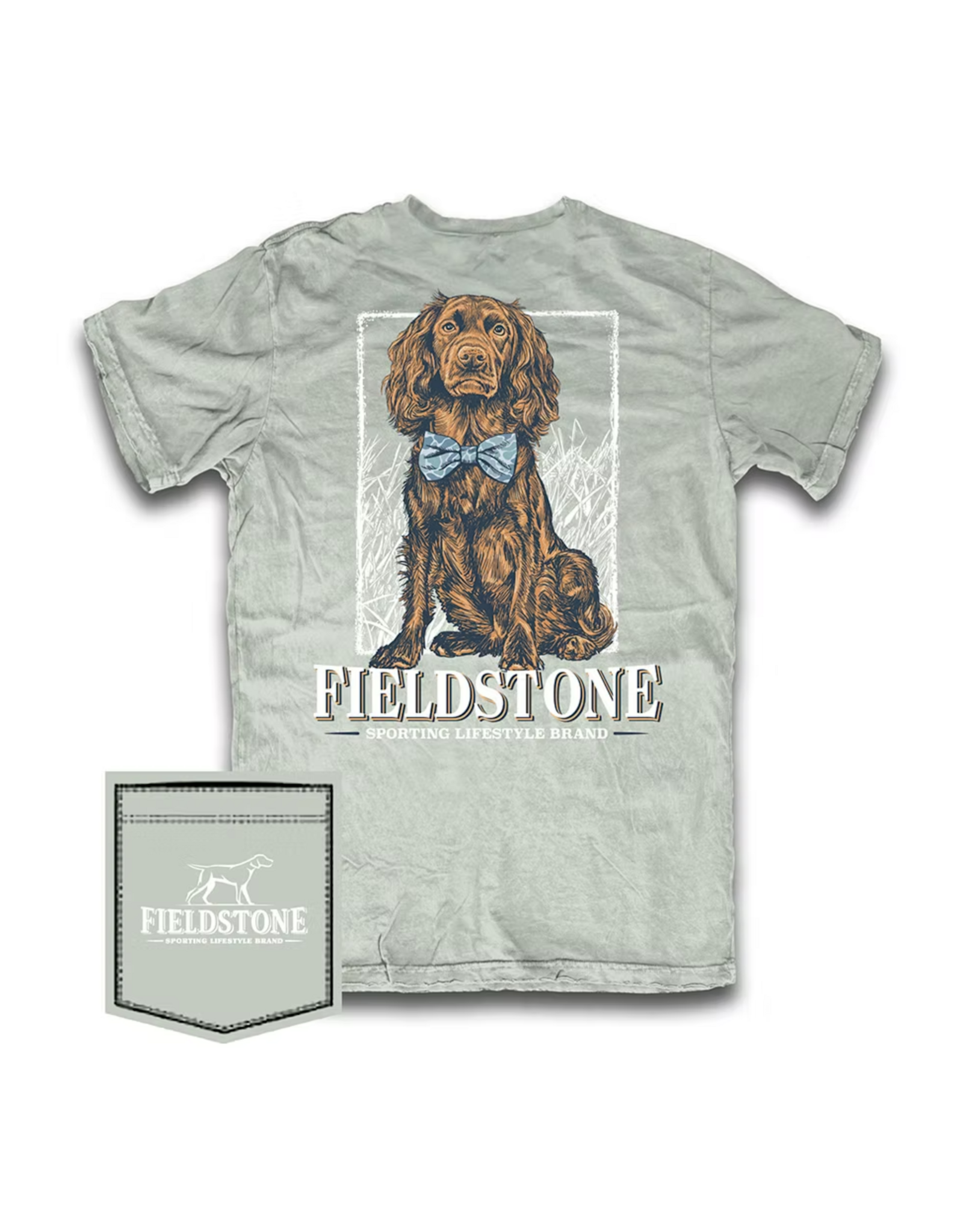Fieldstone Boykin Bowtie SS T-Shirt, Bay