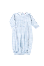 Baby Loren Blue Samuel Houndstooth Conv Gown