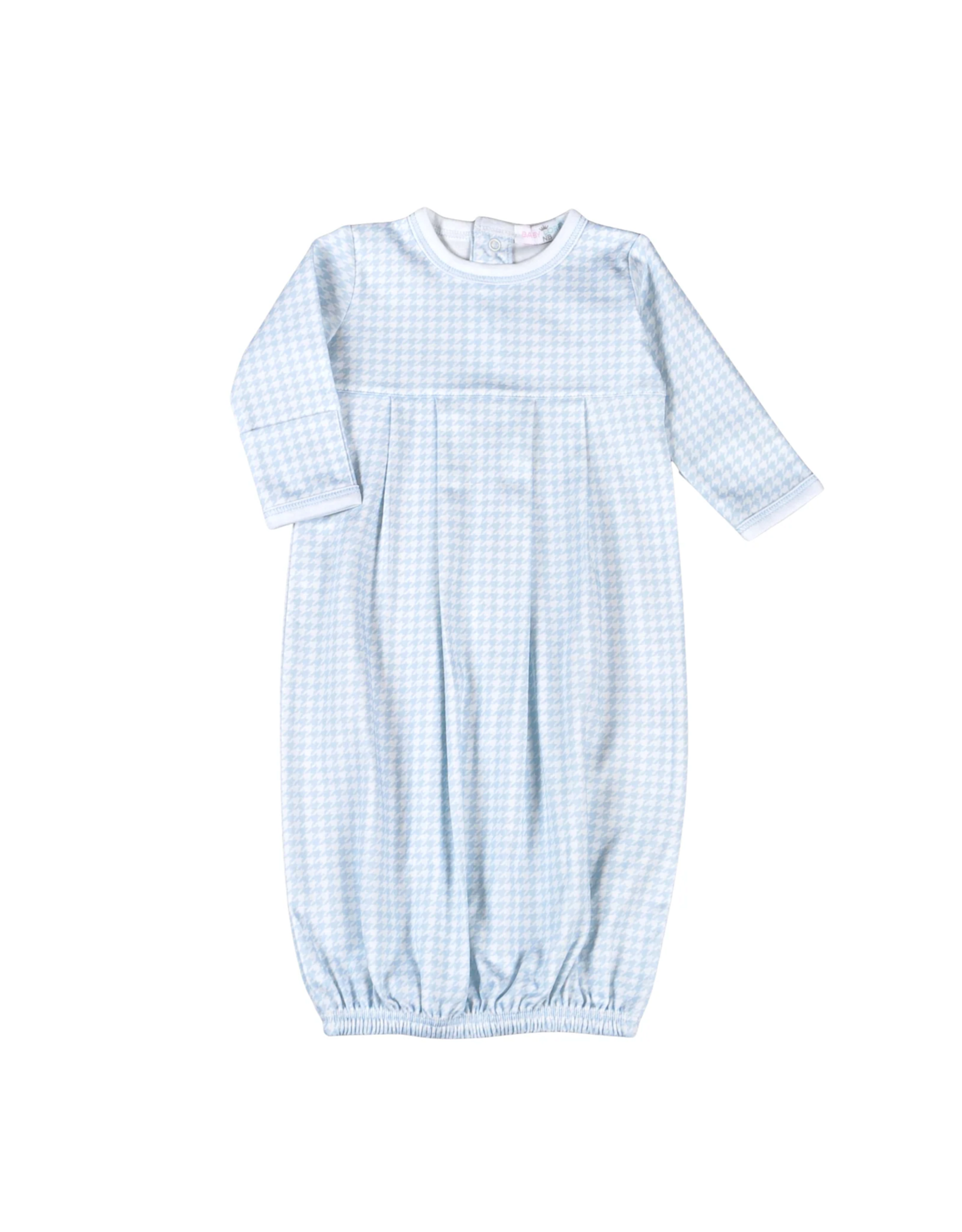 Baby Loren Blue Samuel Houndstooth Conv Gown
