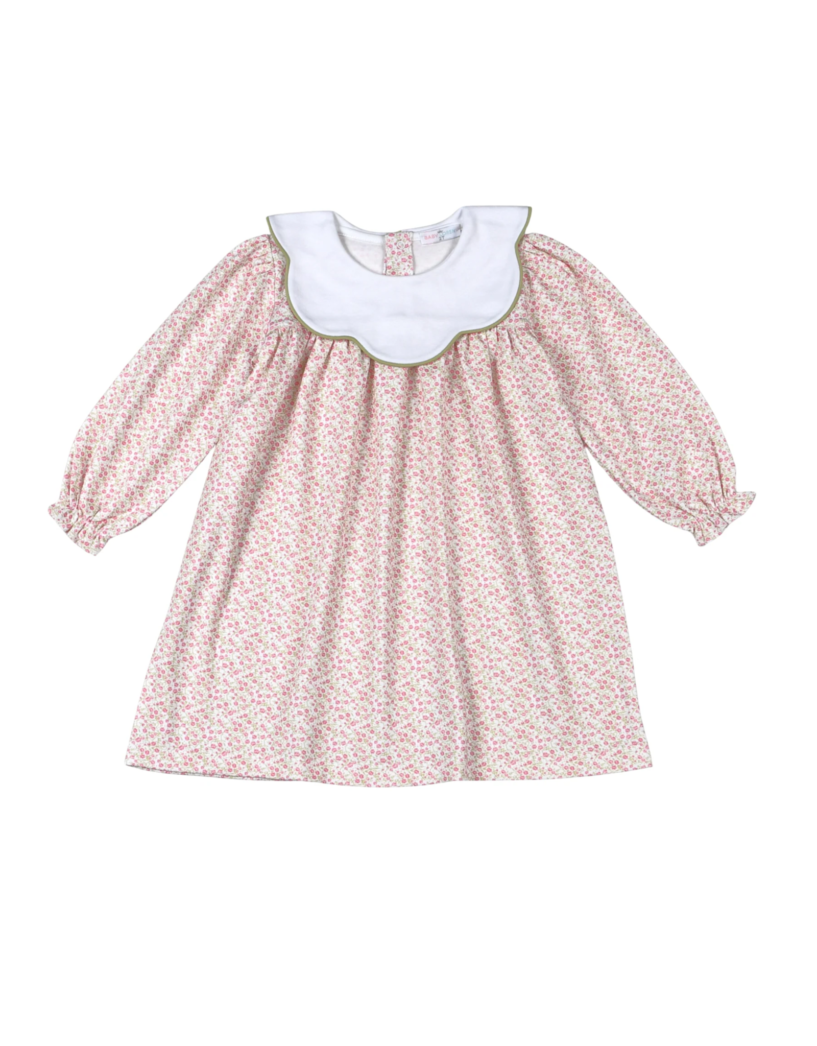 Baby Loren Melody Pima Scallop Collar Dress