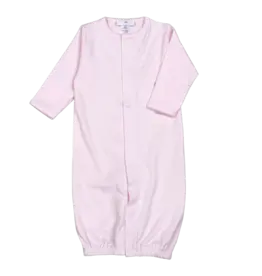 Baby Loren Pink Conv Gown Pink Picot Trim