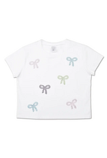 Iscream Sparkling Bows White T-Shirt