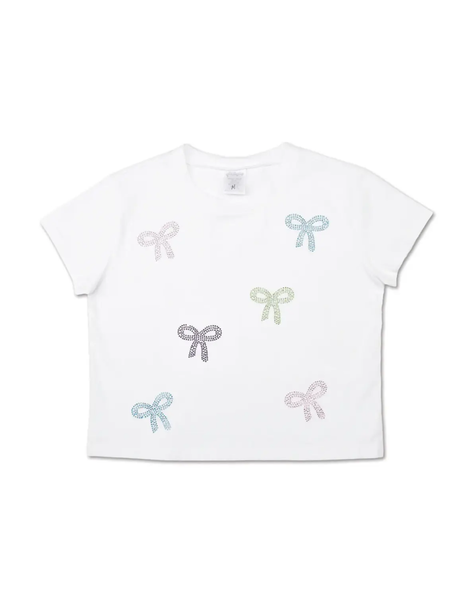 Iscream Sparkling Bows White T-Shirt