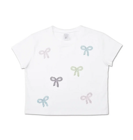 Iscream Sparkling Bows White T-Shirt
