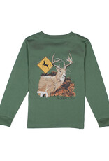 Properly Tied Deer Crossing LS Fern Green