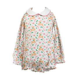 The Proper Peony Prancer Pima Girl Bubble *PRESALE*