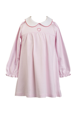 The Proper Peony Heart Pima LS Dress *PRESALE*