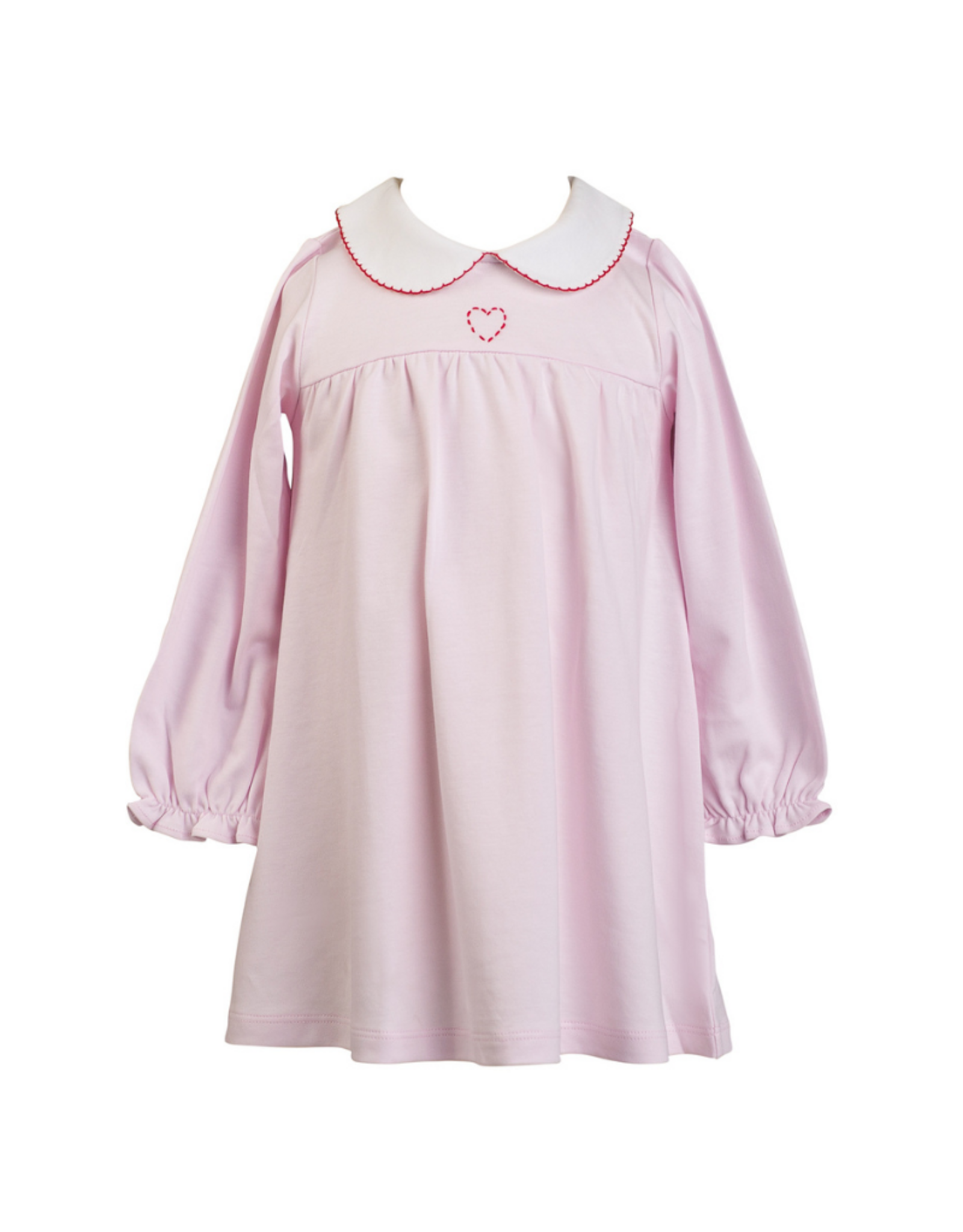 The Proper Peony Heart Pima LS Dress *PRESALE*
