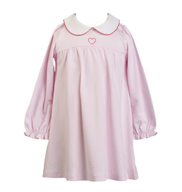 The Proper Peony Heart Pima LS Dress *PRESALE*