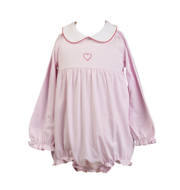 The Proper Peony Heart Pima LS Girl Bubble *PRESALE*