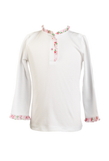 The Proper Peony Zinnia Blooms LS Pima Henley *PRESALE*