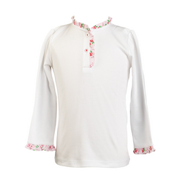 The Proper Peony Zinnia Blooms LS Pima Henley *PRESALE*